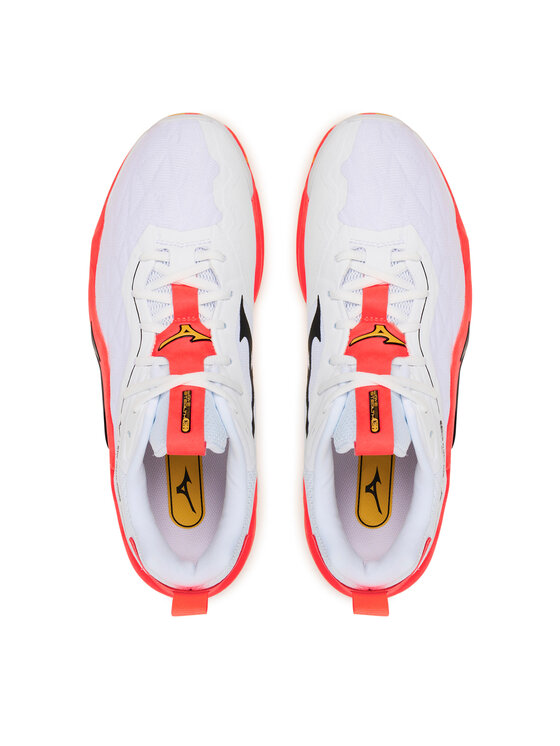 Mizuno Mizuno Batai uždaroms aikštelėms Wave Stealth Neo 2 X1GA2400 Oranžinė