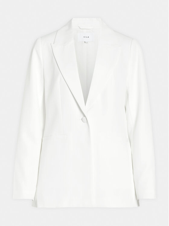 Vila Vila Giacca da abito Clara 14093128 Bianco Regular Fit