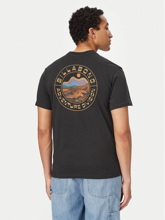 Billabong Tricou Rockies EBYZT00497 Negru Regular Fit