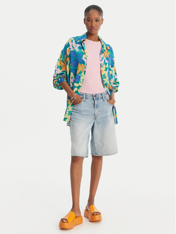 Billabong Billabong Košulja Summer Love EBJX603004 Plava Oversize