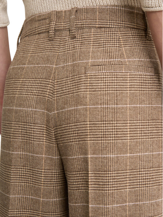 Marc O'Polo Marc O'Polo Spodnie palazzo 508 0150 10417 Beżowy Wide Fit