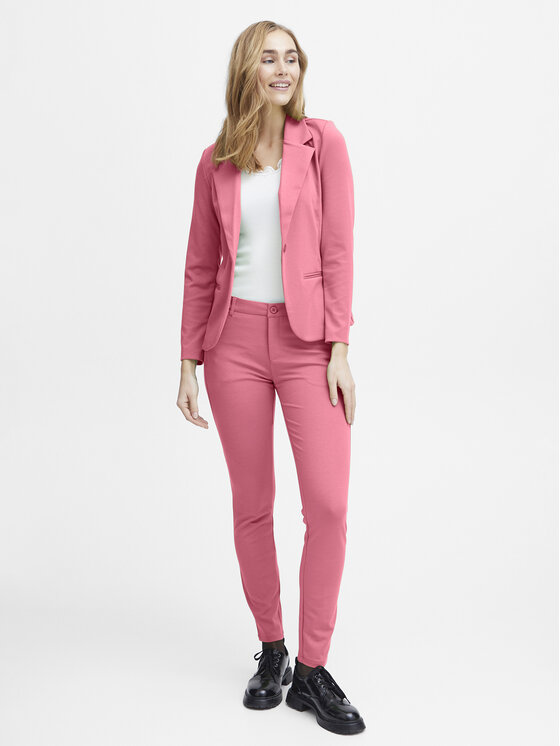 Fransa Fransa Marynarka 20605896 Różowy Regular Fit