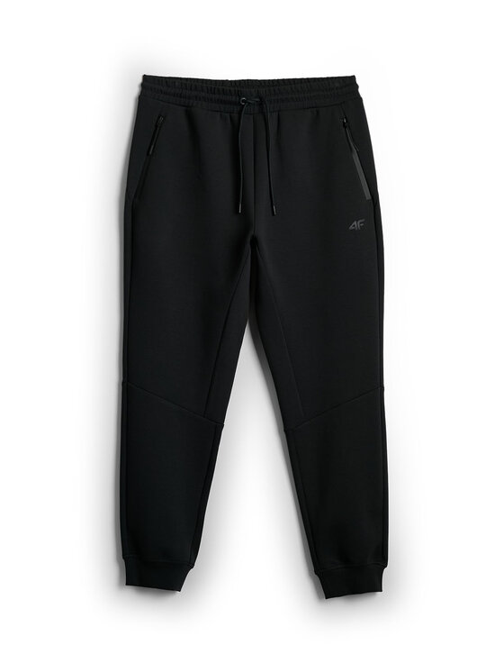 4F 4F Spodnie dresowe casual Szary ciemny Regular Fit