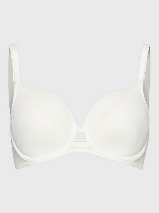 Triumph Triumph Biustonosz z fiszbiną Wild Rose Sensation 10205990 Biały