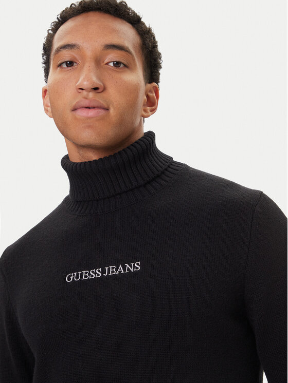 Guess Jeans Guess Jeans Golf M5BR58 Z0561 Czarny Regular Fit