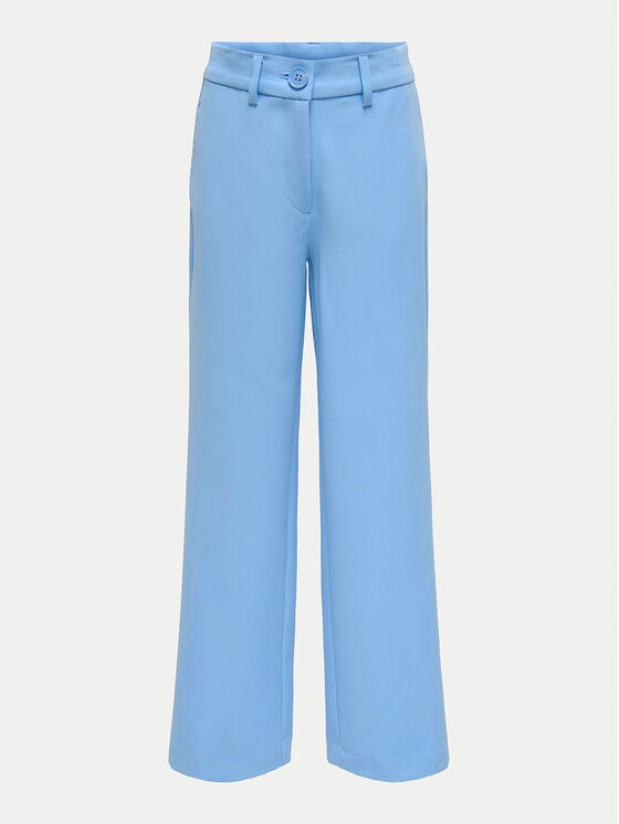 Kids ONLY Kids ONLY Pantaloni di tessuto Lana Berry 15300093 Blu Straight Fit