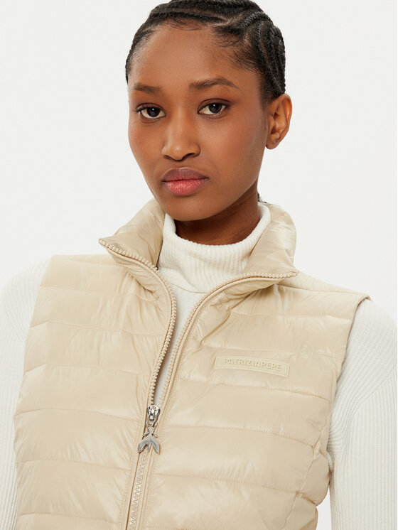 Patrizia Pepe Patrizia Pepe Жилетка за костюм 8O0172/A503-B814 Бежов Regular Fit