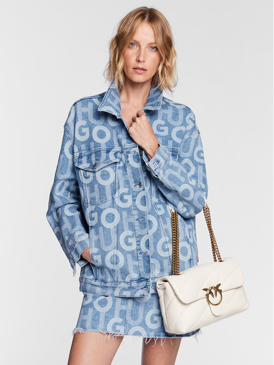 PINKO PINKO Kabelka Love Classic Puff Cl Pe 23 PLTT 100038 A0F2 Écru
