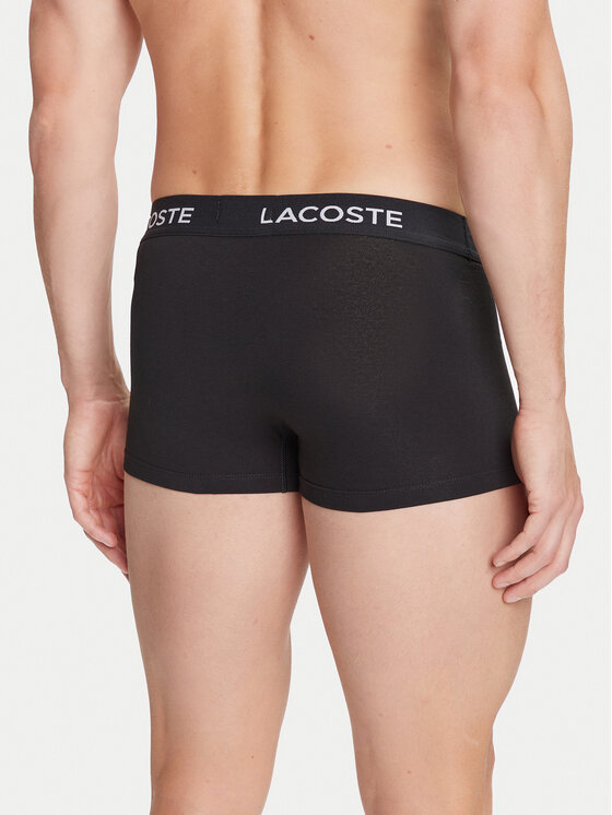 Lacoste Lacoste Komplet bokserek 5H2385 Czarny