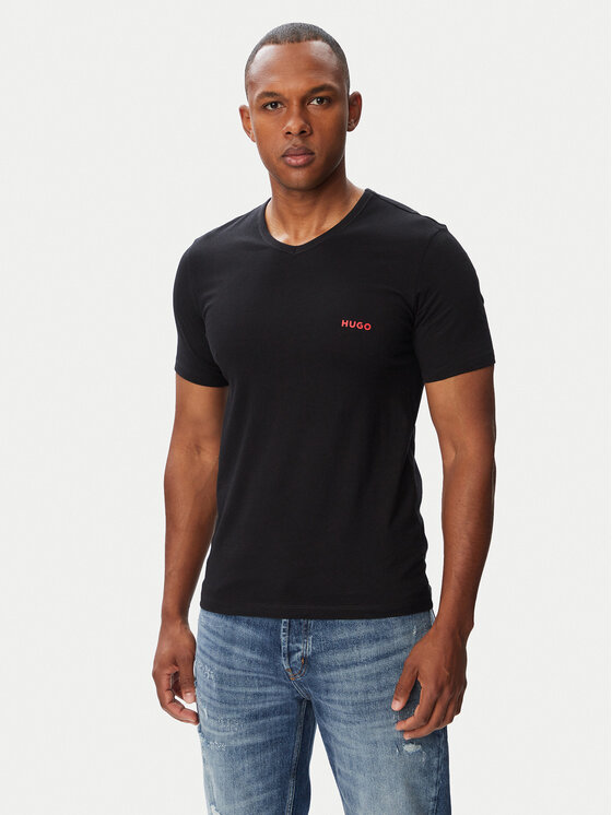 HUGO HUGO Komplet t-shirt majic﻿ 50566316 Črna Regular Fit