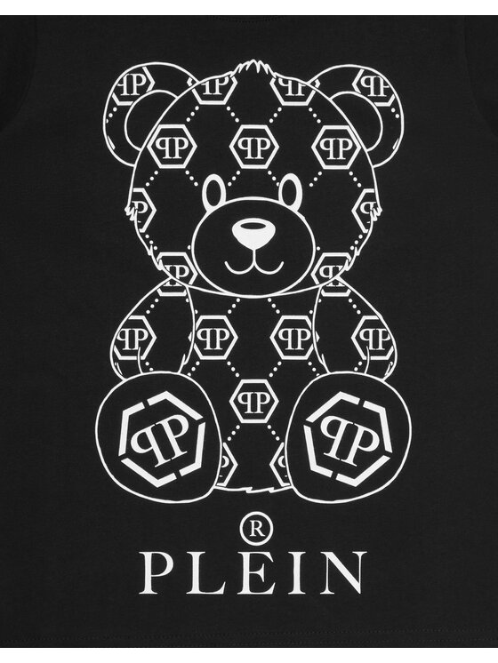 PHILIPP PLEIN PHILIPP PLEIN T-Shirt 19967 Černá Regular Fit