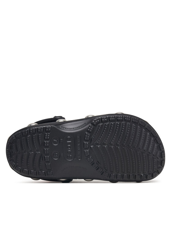 Crocs Crocs Ciabatte Classic Big Studded Clog 214236 Nero