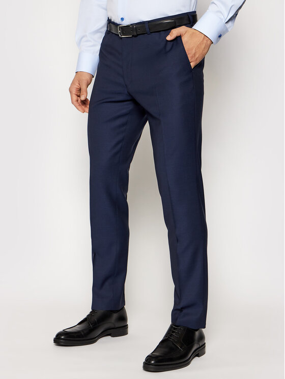 Oscar Jacobson Oscar Jacobson Костюм Faron 2179 5674 Cиній Slim Fit