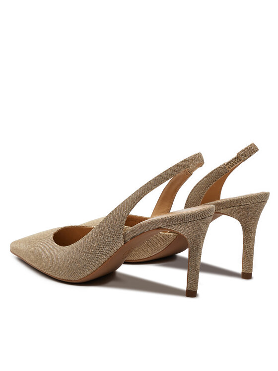 MICHAEL Michael Kors MICHAEL Michael Kors Kõrgete kontsadega Alina 40R4HNMP1D Kuldne
