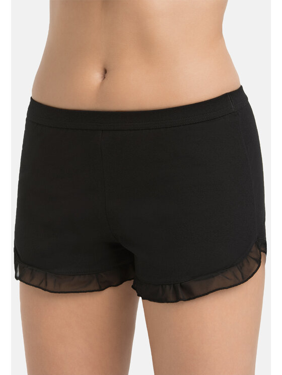 Teyli Teyli Piżama 461 Czarny Regular Fit