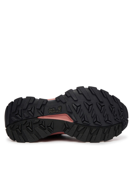 Jack Wolfskin Jack Wolfskin Trekkingi Wild Hike Texapore Low A65581 Czarny