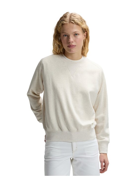 Lee Lee Bluza 112379423 Beżowy Regular Fit
