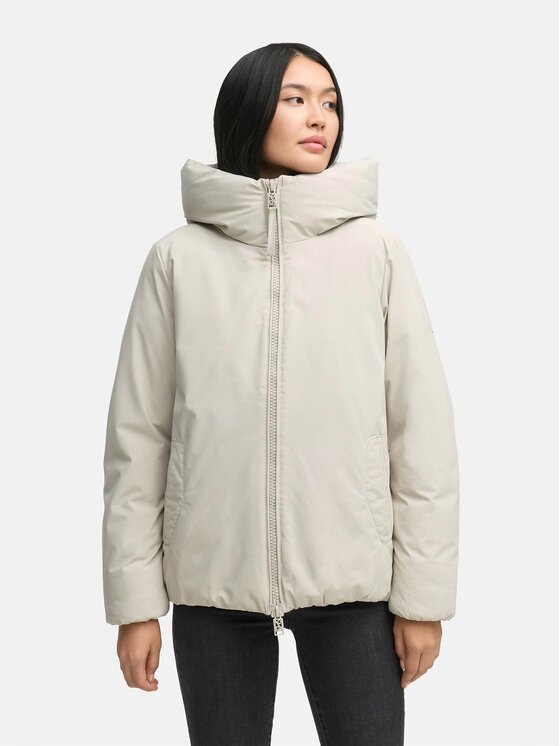 Navahoo Navahoo Kurtka zimowa Blütenlicht Szary Regular Fit
