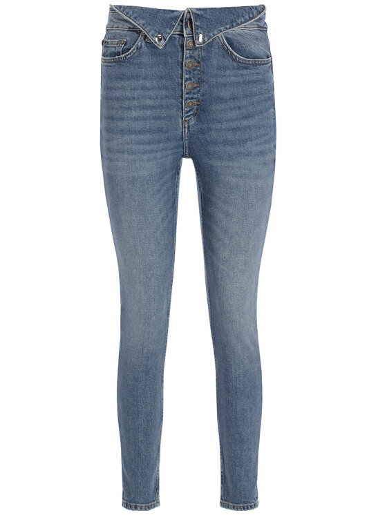Jeans THE KOOPLES Kaki - Coupe Fitted - Taille W28 L29 - Excellent état - Mixte