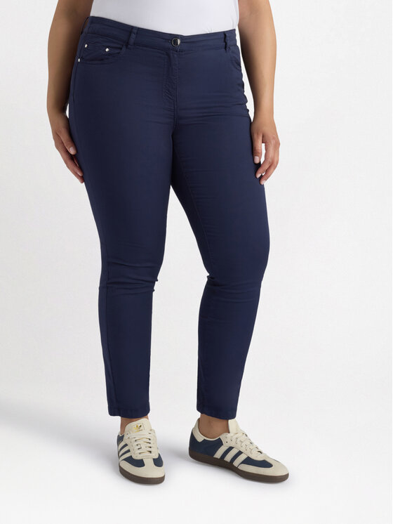 Fiorella Rubino Fiorella Rubino Pantaloni di tessuto P714T004796N024 Blu Skin Fit