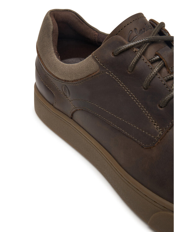 Clarks Clarks Sneakersy Lydford Lo 26320144 Kaki