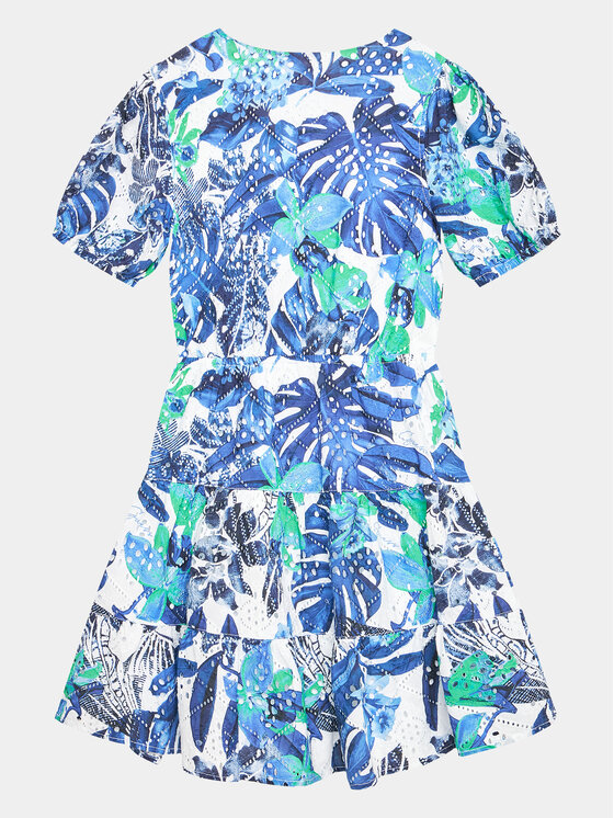 Guess Guess Kleid für den Alltag J3GK04 WFGJ0 Blau Regular Fit