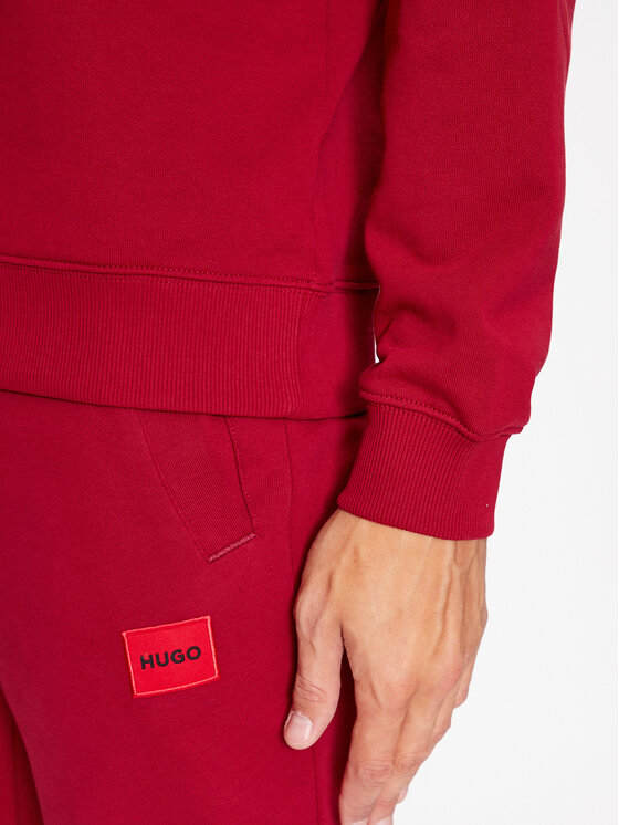 HUGO Hugo Džemperis ar kapuci Duragol222 50467944 Sarkans Regular Fit