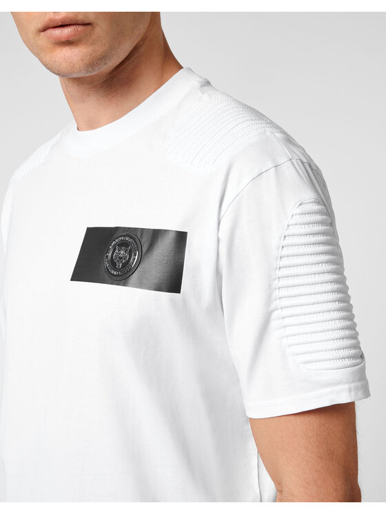 Plein Sport Plein Sport T-Shirt 1307 Biały Regular Fit