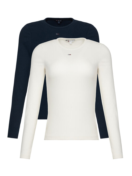 Tommy Hilfiger Tommy Hilfiger Komplet bluz﻿ Essential DW0DW17716 Pisana Slim Fit