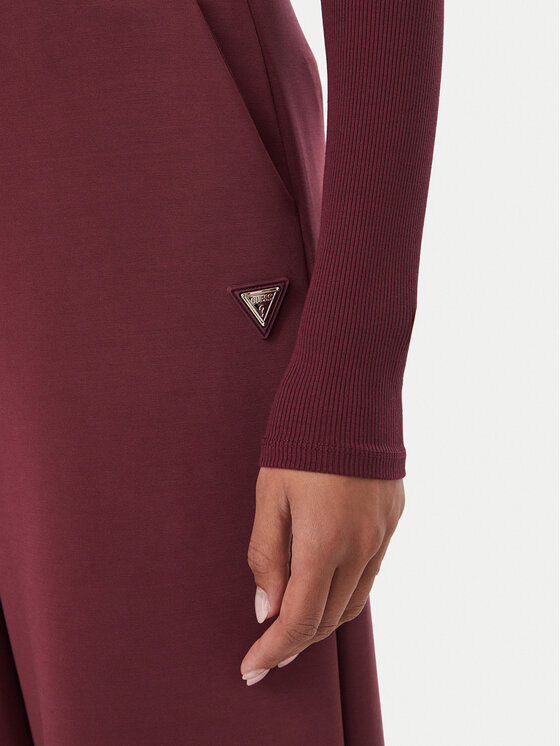 Guess Guess Блуза V4BP07 K8RT2 Бордо Slim Fit