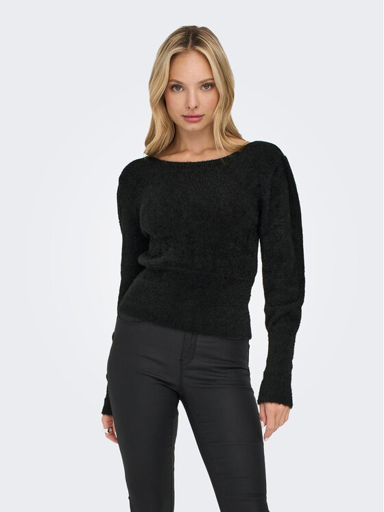 ONLY ONLY Maglione Lella 15260678 Nero Slim Fit