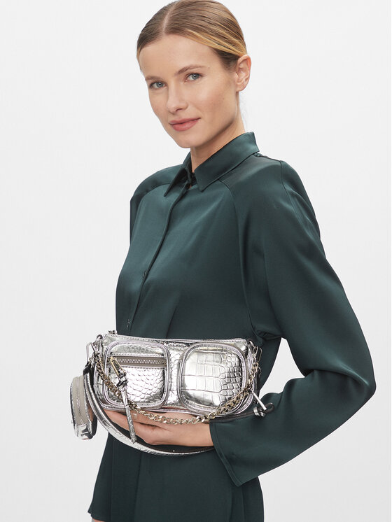 Aldo Aldo Handtasche Everyday 13762381 Silberfarben