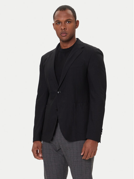 JOOP! JOOP! Сако Huntsville-J 30047604 Черен Slim Fit