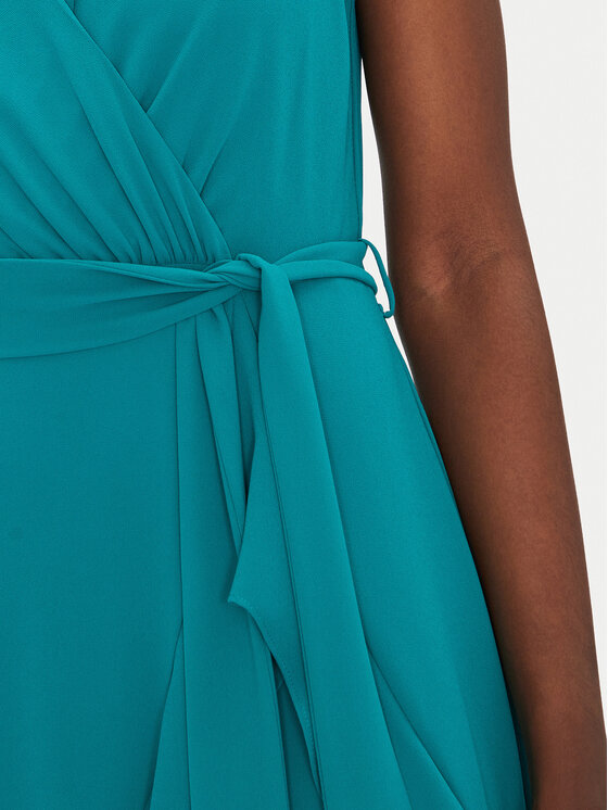 Morgan Morgan Rochie cocktail 241-ROSVAL M Turcoaz Regular Fit