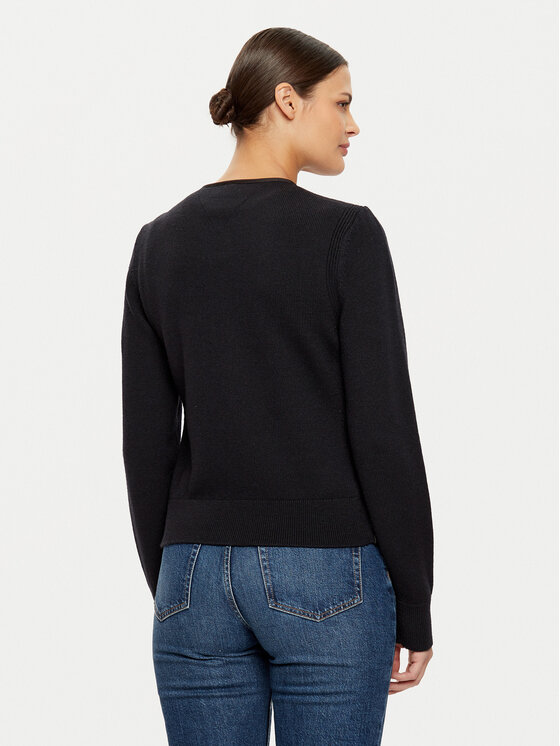 Tommy Hilfiger Tommy Hilfiger Pūkinė striukė WW0WW44343 Juoda Slim Fit