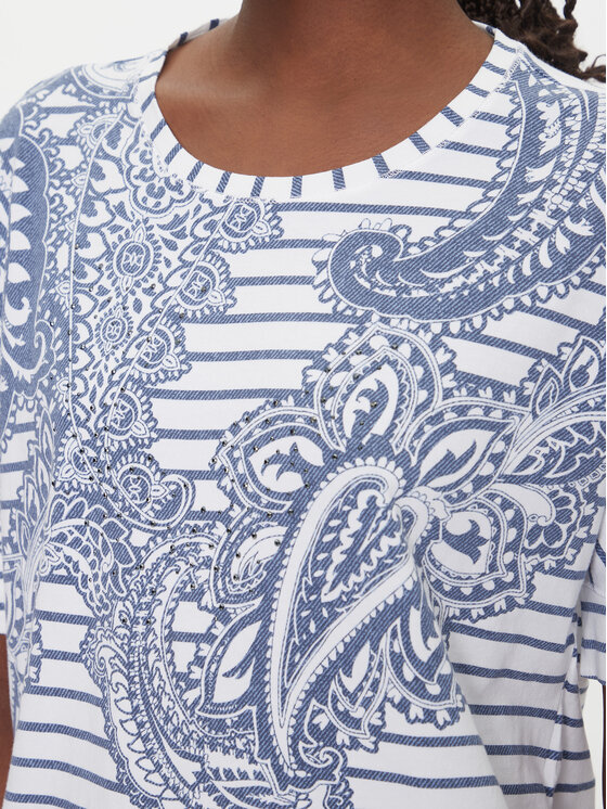 Olsen Olsen T-Shirt 11105121 Blau Regular Fit