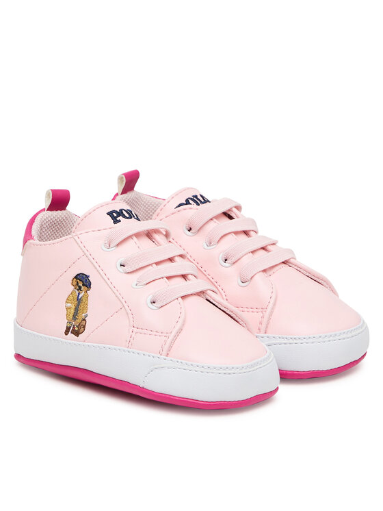 Polo Ralph Lauren Polo Ralph Lauren Немовлячі пінетки (не для ходьби) RL03477680 Рожевий