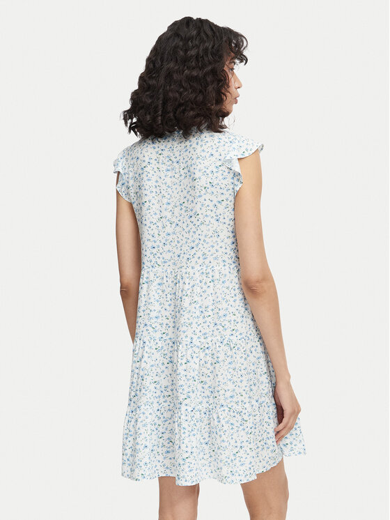 Vero Moda Vero Moda Sommerkleid Alba 10342656 Hellblau Regular Fit