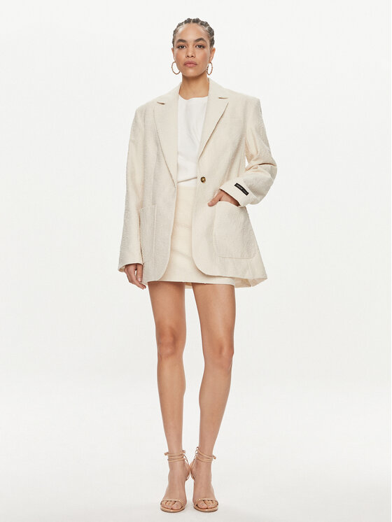Herskind Herskind Marynarka Leo 5108994 Écru Regular Fit