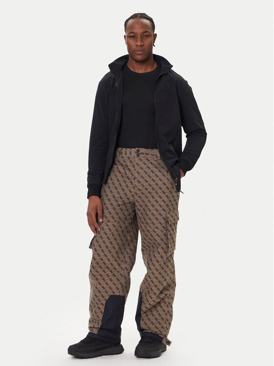 Guess Guess Pantaloni da sci M5BB77 WF182 Marrone Regular Fit