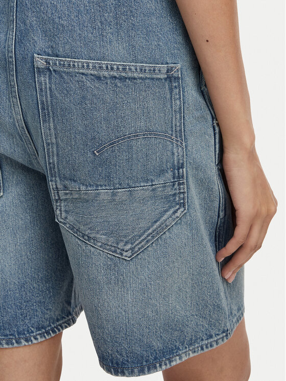 G-Star Raw G-Star Raw Kelnės su petnešomis D28887-D788 Mėlyna Loose Fit