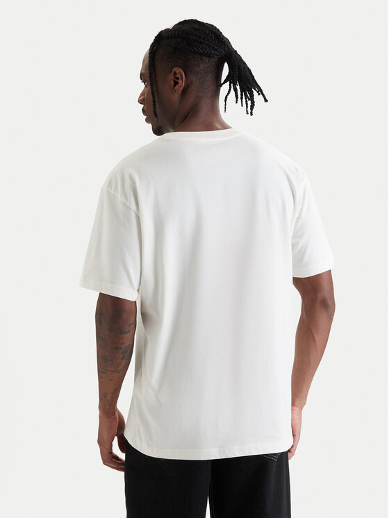 RVCA RVCA T-krekls Americana Pocket EVYZT00127 Balts Relaxed Fit