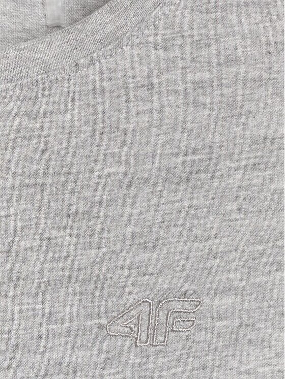 4F 4F T-shirt 4FJWMM00TTSHF2332-25M Grigio Regular Fit
