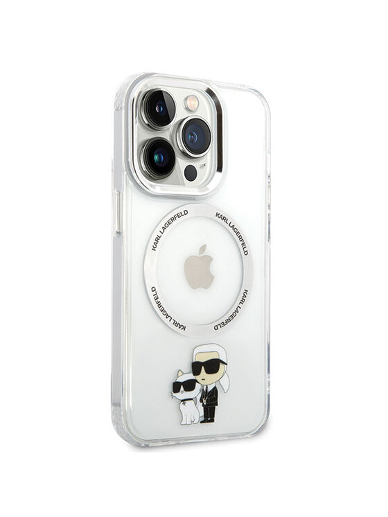 KARL LAGERFELD KARL LAGERFELD Etui na telefon MagSafe Przezroczysty