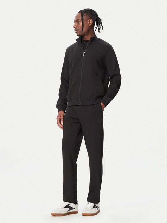 KARL LAGERFELD KARL LAGERFELD Jogginghose 705012 564902 Schwarz Regular Fit