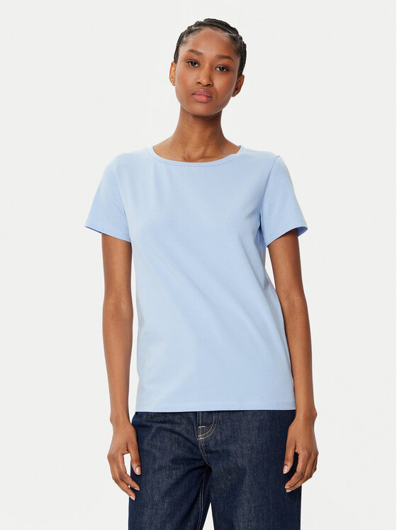 Weekend Max Mara Weekend Max Mara T-Shirt Multib 2515971011 Błękitny Regular Fit