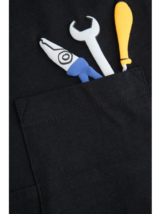 Coccodrillo Coccodrillo T-Shirt ZC5143102CBK-021 Černá Regular Fit
