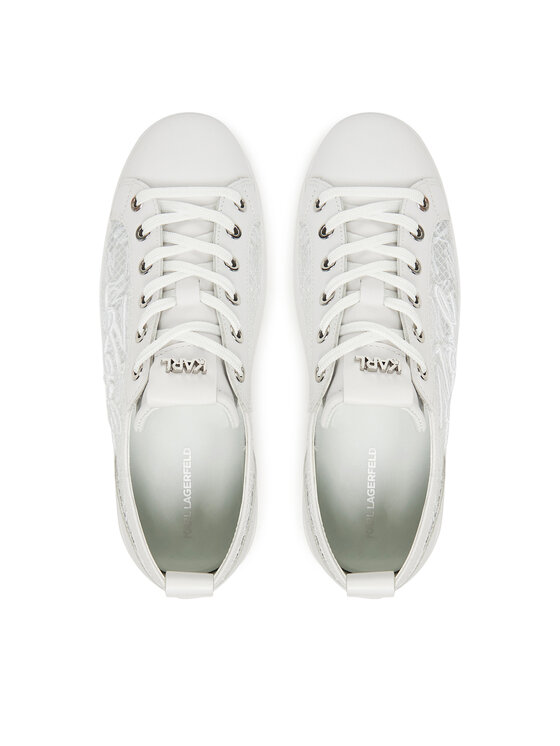 KARL LAGERFELD KARL LAGERFELD Sneakersy KL65011F Biały
