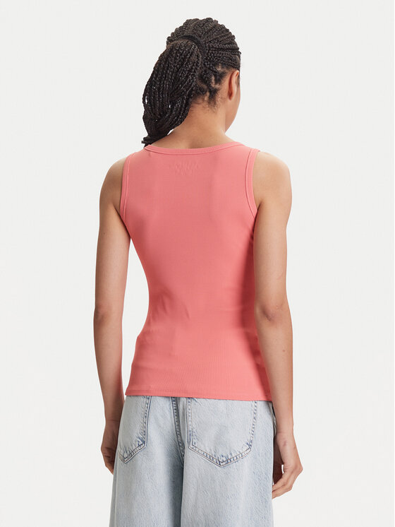 Guess Guess Marškinėliai W5YP00 KCXJ2 Rožinė Regular Fit