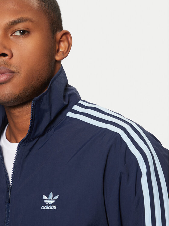 adidas adidas Sweatshirt adicolor Firebird JP1253 Dunkelblau Loose Fit